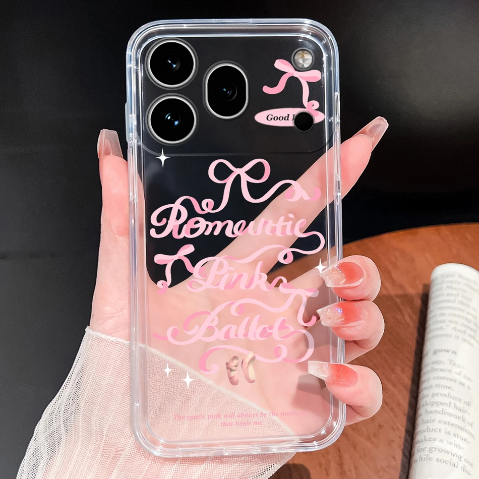 Clear Cool Stars Vibe Shockproof Silicone Phone Case