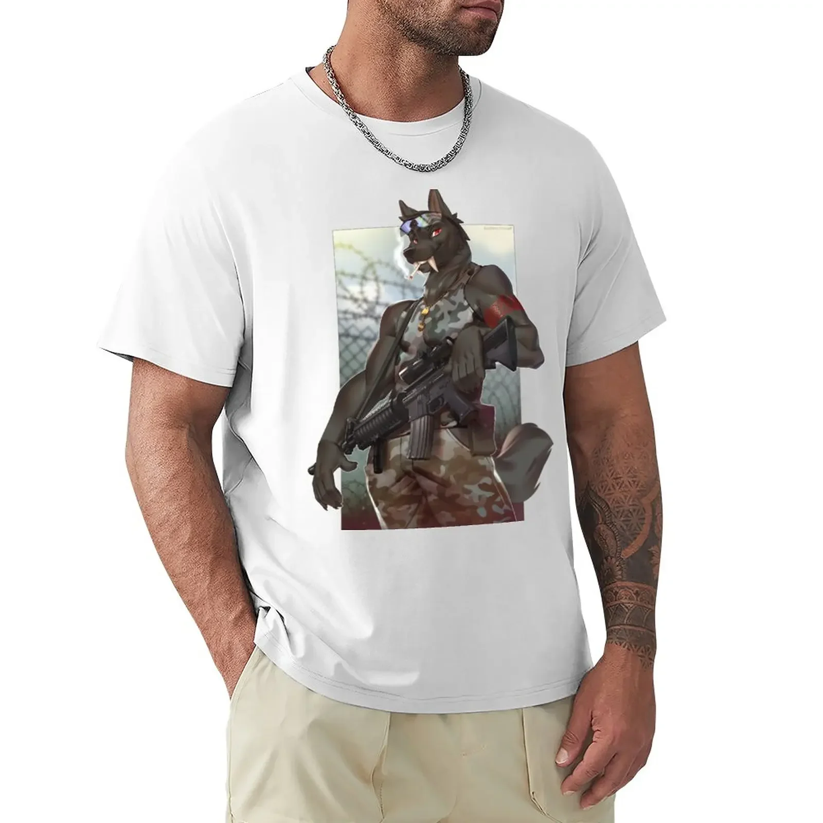 

Blackfang T-Shirt summer top funnys kawaii clothes men t shirts