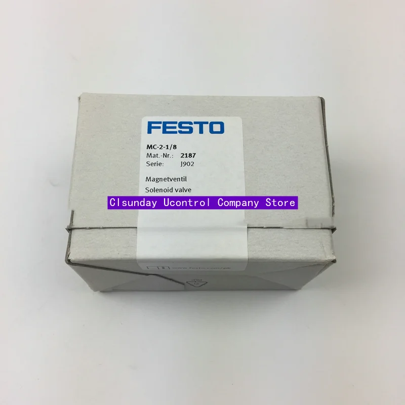 

new original FESTO solenoid valve MC-2-1/8 2187