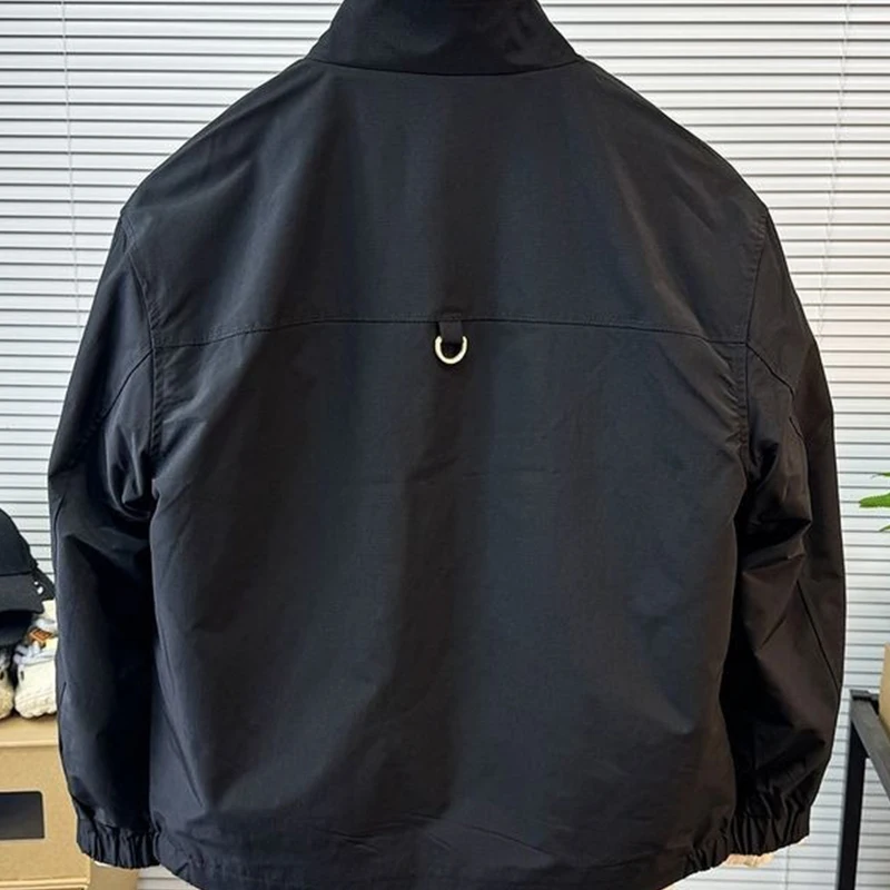 Description Picture 6 of itemSpring Autumn 2024 New Jacket Men's Korean Mountaineering Jacket Men's Trendy Versatile Simple Workwear Pocket Top Freshing