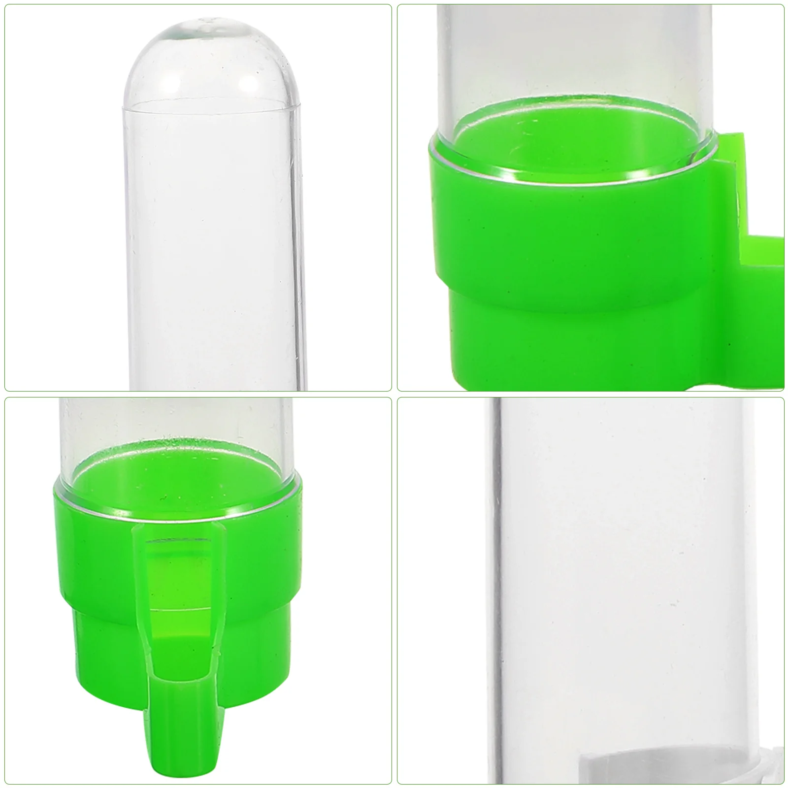 Automatic Bird Waterer Feeder Bird Water Dispenser Feeder Parakeet Waterer Large-Capacity Horizontal Parrot Feeding Supply