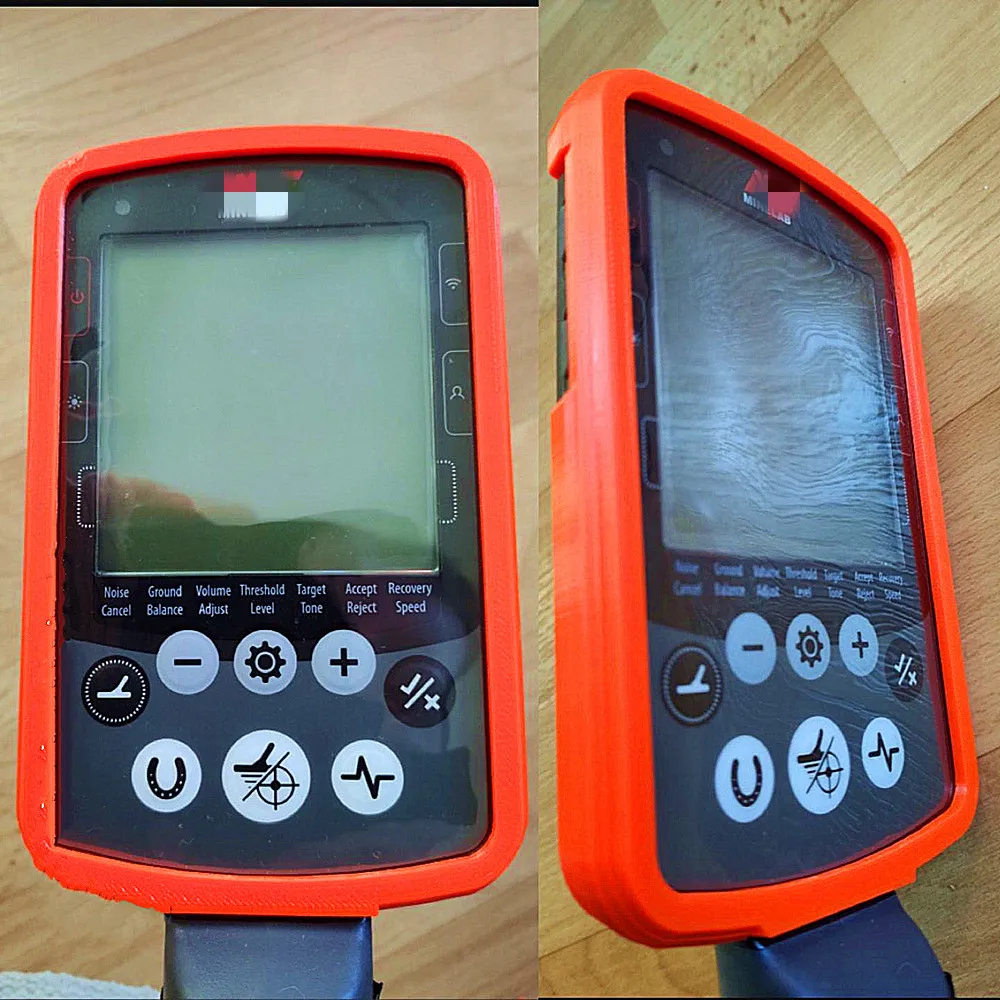 Copertura Protettiva Del Paraurti Della Scatola Di Controllo In Gomma Del Metal Detector Sotterraneo Per Minelab Equinox 600 E 800