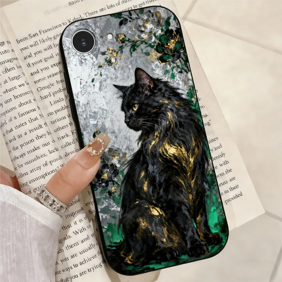 Sleek Full Protection Silicone Phone Case with Modern Design