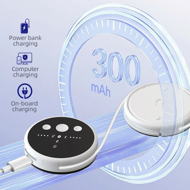 Under-Pillow Bone Conduction Sleeping Speaker Bluetooth HiFi Surround Soundbox Built-In 35 White Noise Sleep Sounds Music Player