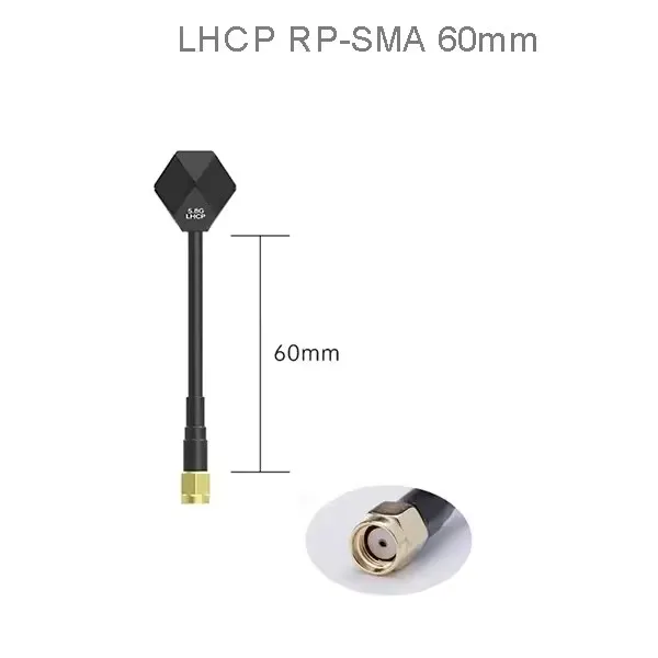 LHCP RP-SMA 60mm