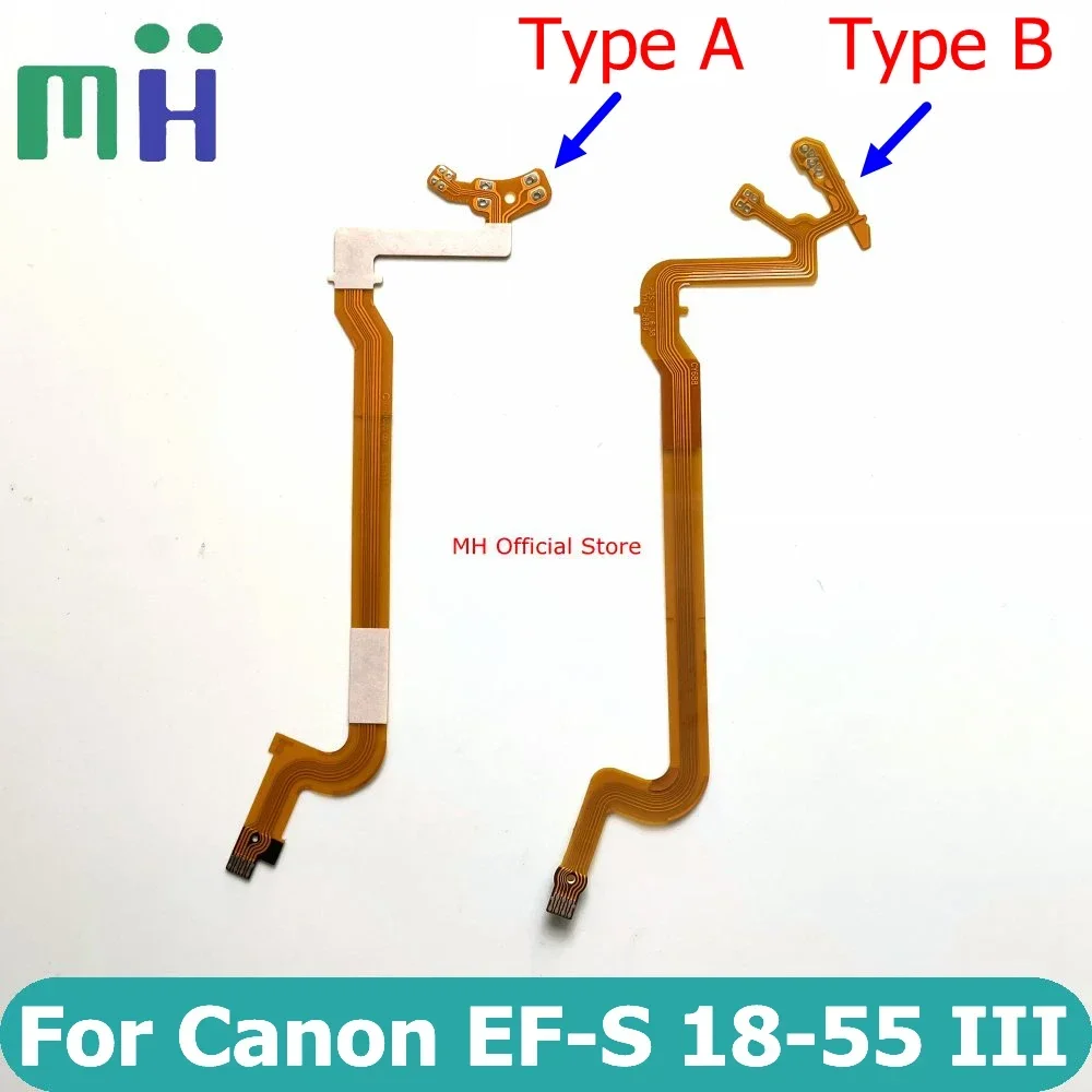 Flex Diaphragm Flexible Cable Ribbon FPC For Canon EF-S 18-55mm III Lens 18-55 F3.5-5.6 III Repair Spare Part camera flex cable,lens flexible cable