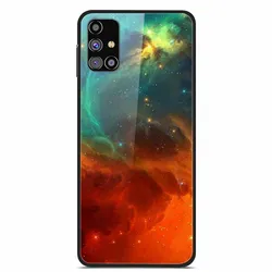Luxury Tempered Glass Hard Back Cover for Samsung Galaxy - Premium Phone Case Shell (1)