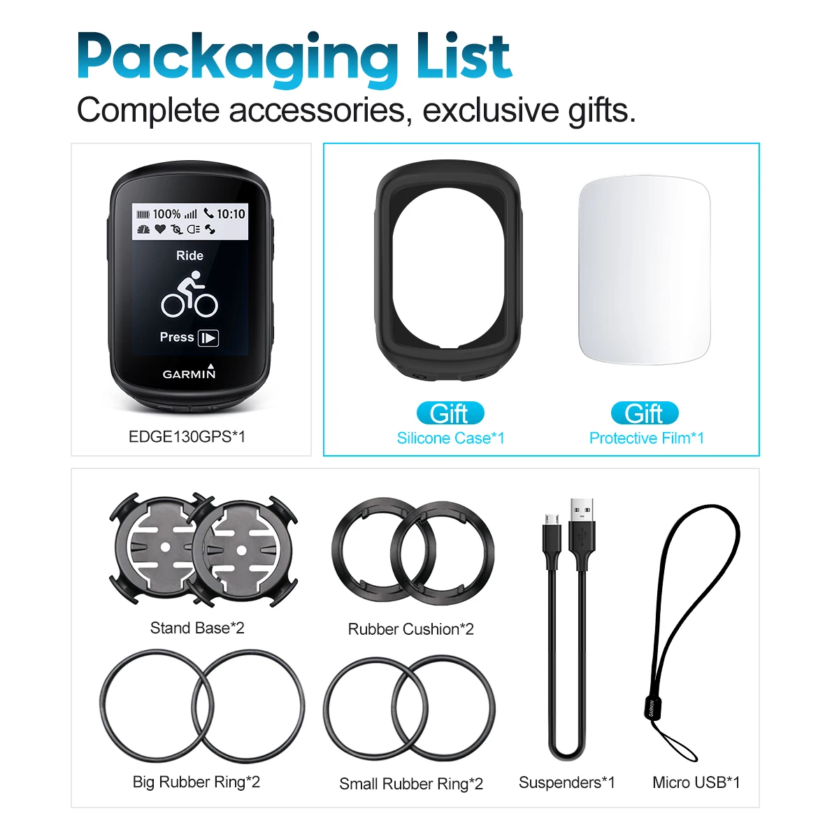 Garmin Edge 130 Plus Cycling Computer | Gps Ciclismo Garmin