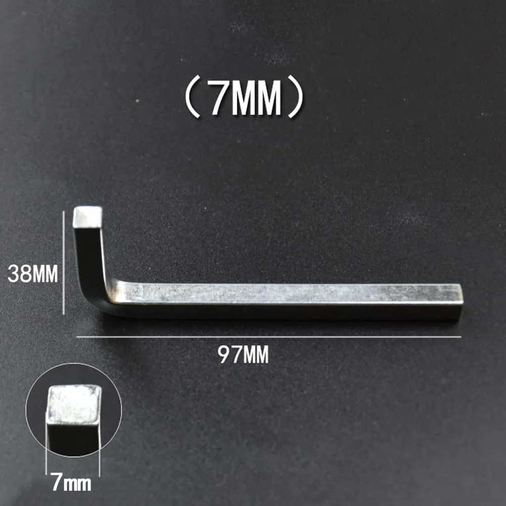 3/4/5/6/7/8/10 mm L-förmiger quadratischer Kopfschlüssel, quadratischer Schlüssel, 4-Punkt-Schraubenschlüssel, Schraubendreher-Set zum Anziehen von Schrauben, Herramientas Navaja – Detail 7
