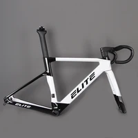 Cadre de vélo de route ultraléger en Fiber de carbone T1000 700 * 28C BB86 cadre de vélo de route frein à disque de routage interne complet Di2 47-58 cm 5