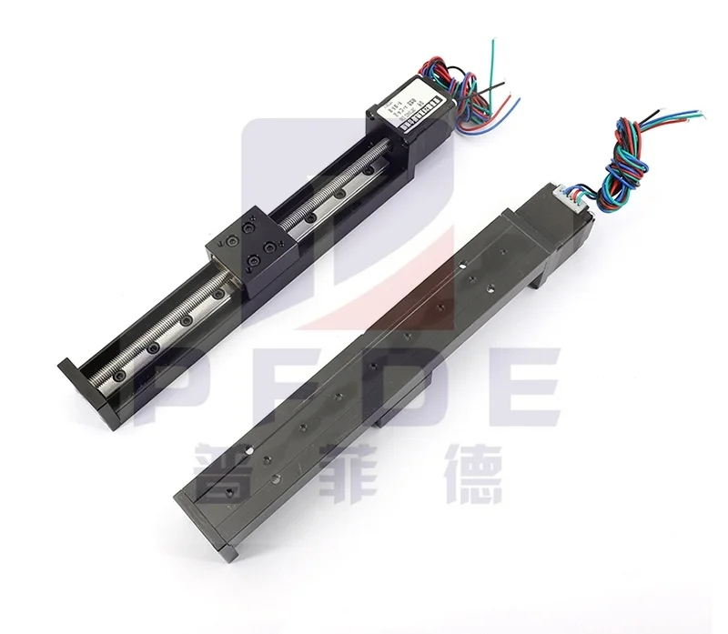 ใหม่ T-type Mini ตารางเลื่อน 50/100/150/200 มม.สําหรับ Linear Rail ท่องเที่ยว Nema11 28mm Stepper Motor สําหรับ CNC 3D เครื่องพิมพ์สําหรับ XYZ 1