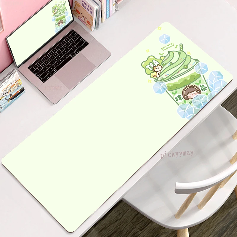Grande Roxo Mouse Pad para Escritório Tapete de Teclado Kawaii Mousepad para Bebidas Tapete de Mesa Design de Borracha Xxl 30x80cm - Imagem 5