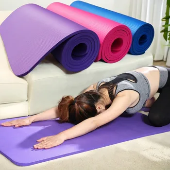 Yoga Mat Anti-skid Sports Fitness Mat 3MM-6MM Thick EVA Comfort Foam yoga matt for Exercise, Yoga, and Pilates Gymnastics mat 1