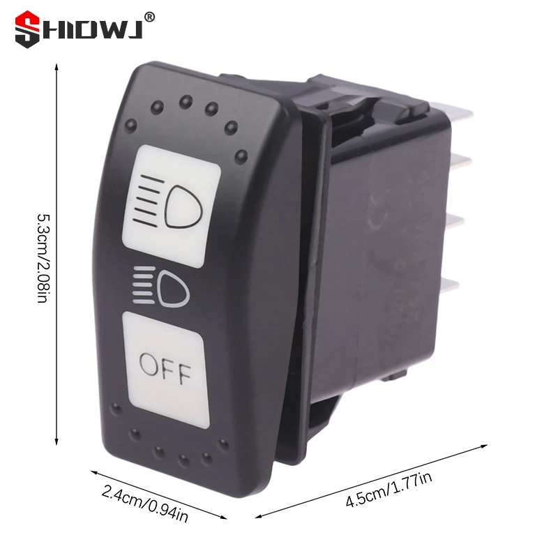 Headlight Switch Light For Can Am Defender HD10 Max HD10 Maverick X3 Turbo Sport Trail ABS Plastic 20 AMP Switch #710004492