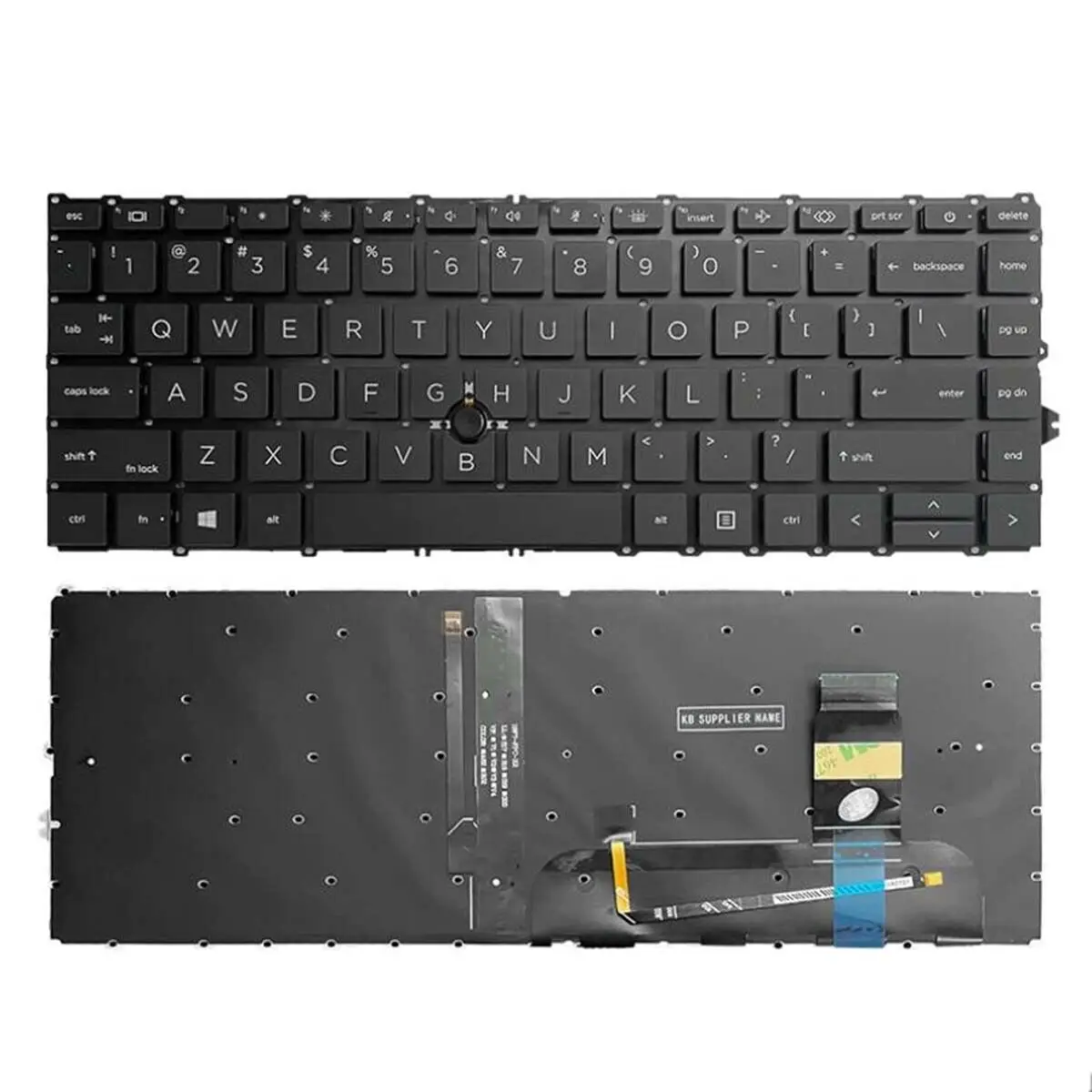 Nuova Tastiera Retroilluminata Usa Per Hp Elitebook 840 G7 840 G8 845 G7 745 G8 Colore Nero