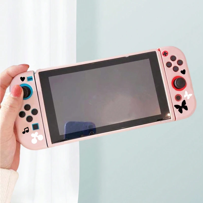 Cartoon Black Butterfly Protective Case for Nintendo Switch NS