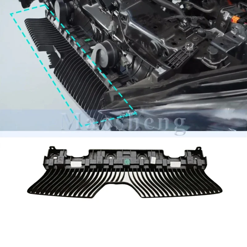 Front Bumper Middle Mounting Bracket Chrome For MG 4 MG4 EV MuLan-Bracket Support Replacement Bumper