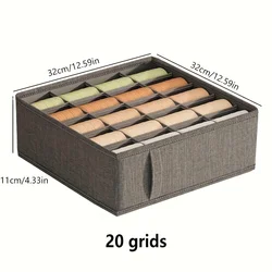 Underwear and Clothing Storage Organizer Box (20 grids)