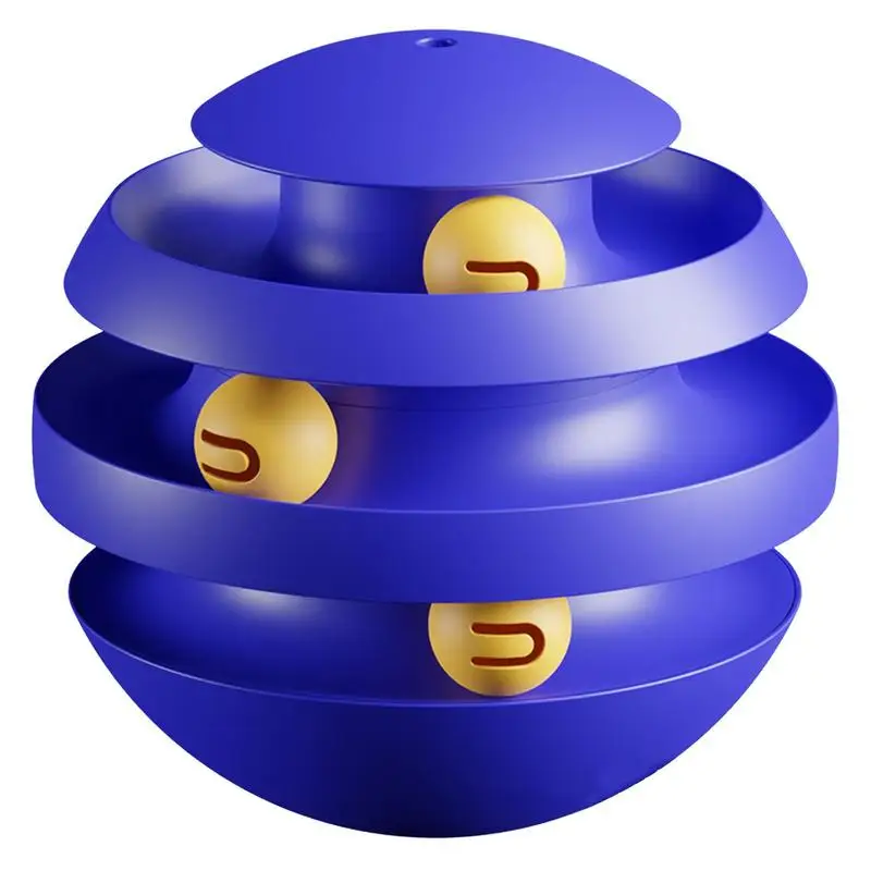 

3 уровня, игрушка для кошек, башня, треки, интерактивная игрушка для домашних животных, игрушки для кошек, котят, Аксессуары для кошек, товары для домашних животных