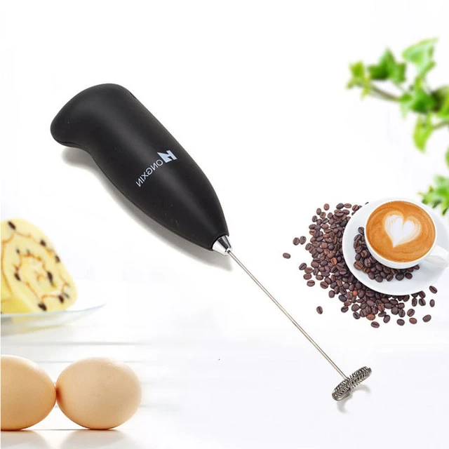 Montalatte Mini schiuma elettrica portatile Caffettiera Frullino per le uova per agitatore per cappuccino Frullatore portatile Frusta da cucina Strumenti 2