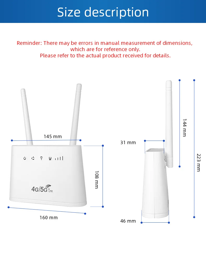 DongZhenHua 4000MA Battery 4G WiFi Router 300Mbps Wireless Router SIM Card Slot Rj45 Outdoor Router LTE 2.4GHz 4G Router Hotspot wps wifi extender