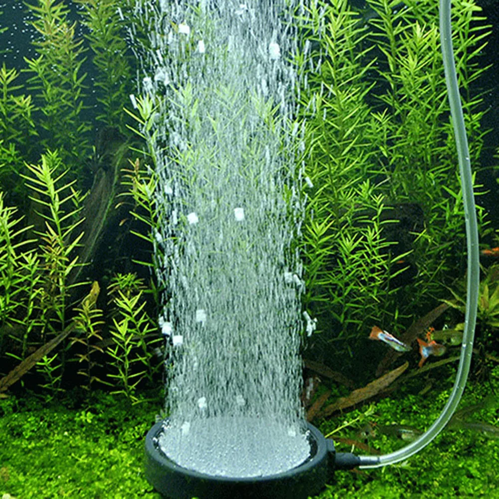 4/10/13cm Bubble Disk Air Stone Bubble Stone Aerator for Aquarium Fish Tank Pond Hydroponic Oxygen Pump Air Pump Accessories aquarium accessories,aquarium air pump accessories,aquarium air stone,aquarium air stone decoration