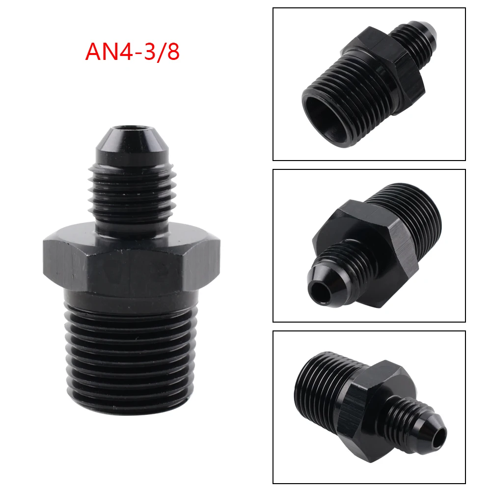 RaceFlux Low-Profile 90-degree -10AN Male Flare To -10AN Male O-ring - Foto 3