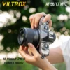 VILTROX 56mm f1.7 Fuji X Lens Nikon Z Mount Lens Auto Focus Portrait APS-C Lens For Fujifilm X Mount Camera X-T4 X-T5 T200 Z30 1