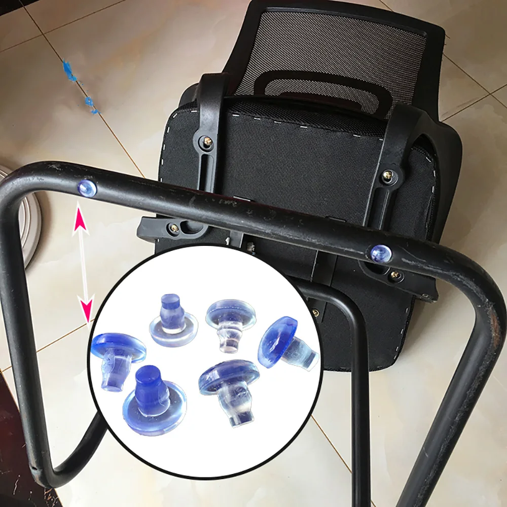 4x Tappi Piedini Con Scivolo Teflon Tavoli Sedie Gambe Mobili Protezioni Gomma E - Foto 9
