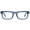 Transparent Gray Frame Square Myopia Prescription Glasses With Lenses Anti Blue Rays Student Myopes Lunettes  0 -0.5 -0.75 To -6 6