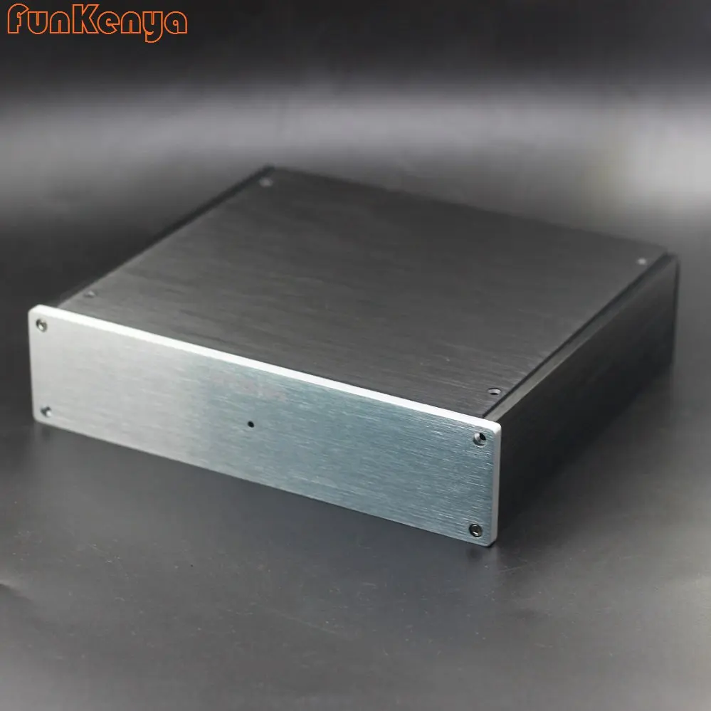 W220 H52 L191 프리 앰프 하이 엔드 패널 섀시 DIY DAC 디코더 전력 증폭기 공급 케이스 Anodizor 알루미늄 상자 PSU 오디오 2205