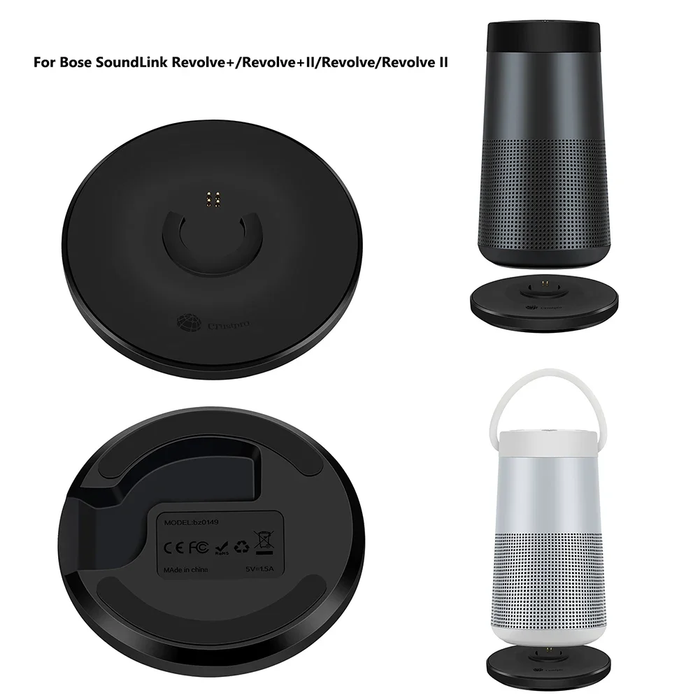 For Bose Soundlink Revolve/Revolve+ Desktop Charging Stand Fast Charger Dock Station for Bose Soundlink Revolve