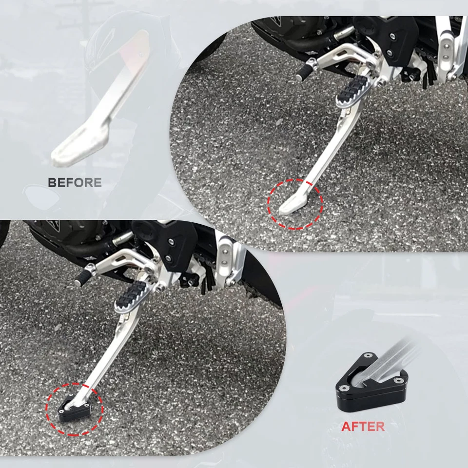 Extensor De Pata SW Motech SW-Motech - Extensión Pata De Apoyo Triumph Tiger 1200 Gt Pro Explorer Rally Pro Explorer 2022