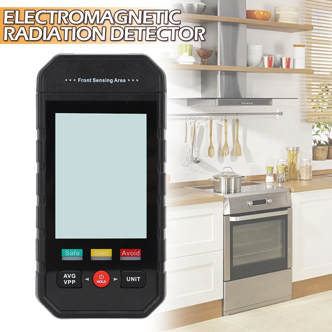 

Цифровой детектор электромагнитного поля с ЖК-дисплеем измеритель ЭМС счетчик Гейгера Электрический полевой тестер измерительный инструмент