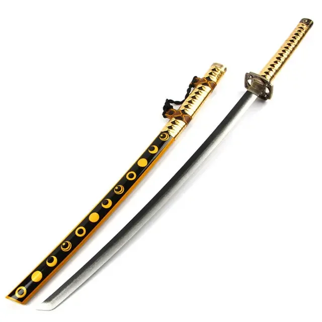 

100cm Cosplay Online Game Touken Ranbu Mikazuki Munechika weapon Katana Samurai Wooden Sword Anime Costume party stage show prop