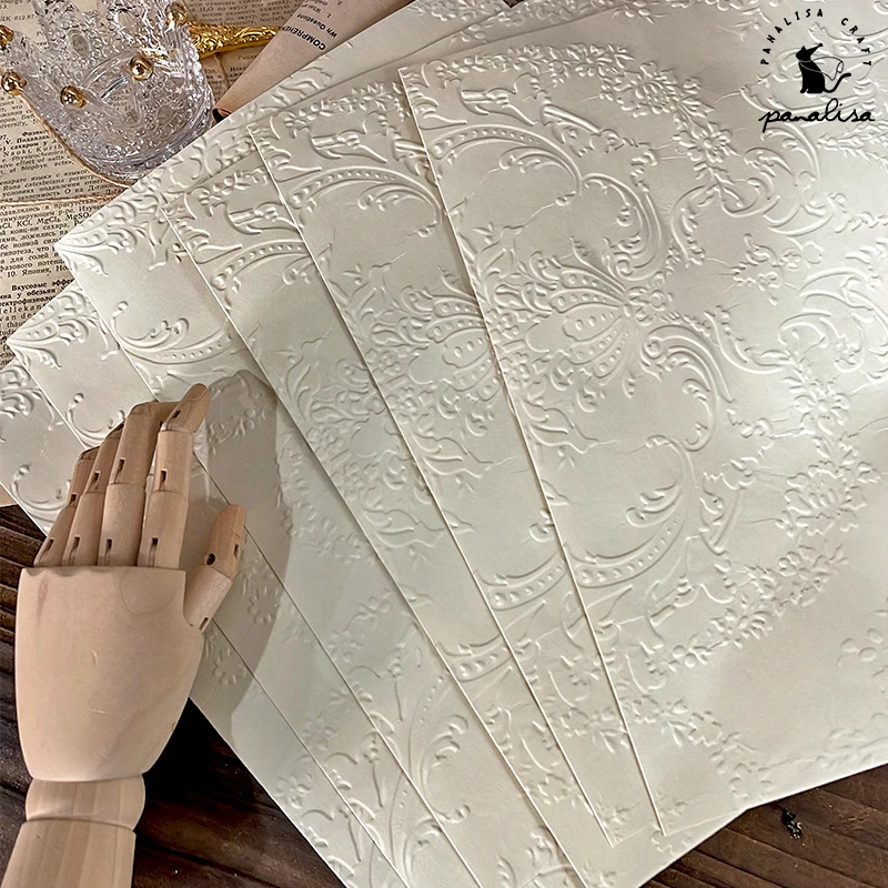 Panalisa Craft Craft 6sheets Paper Card Pack Light Diy Scrapbooking