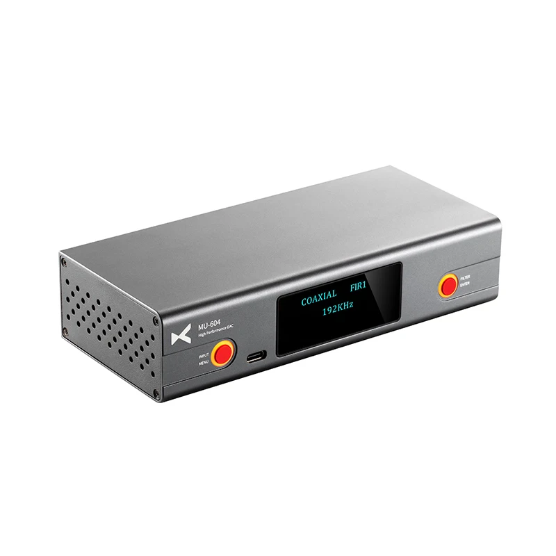 XDUOO MU-604/MU604 디코더 2*ES9018K2M DAC 칩 2개의 USB 오디오 모드 MU604 고성능 DAC 32bit/384kHz