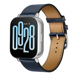 Elegant Leather Bracelet Loop Wrist Strap - Premium 22mm Accessory Band for Realme Watch S S Pro (Color 20)