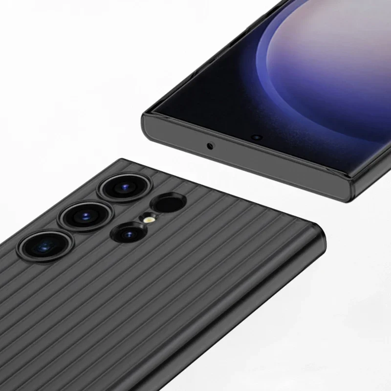 Ultra-Thin Luxury Transparent Matte Phone Case with Heat Dissipation