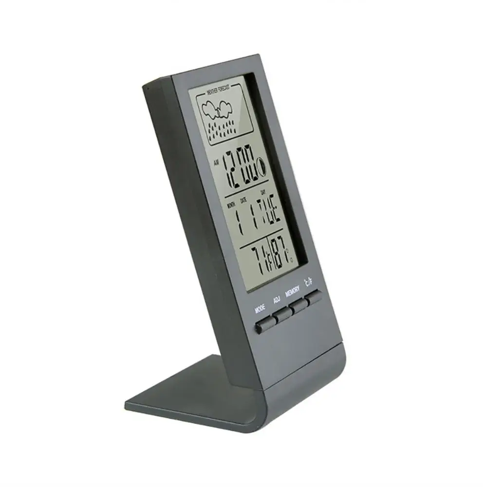Multifunction Calendar Temperature Digital Alarm Clock Electronic Calendar Thermometer Hygrometer Table Desk Clock with Time digital clock lcd digital clock digital desk clock digital table clock