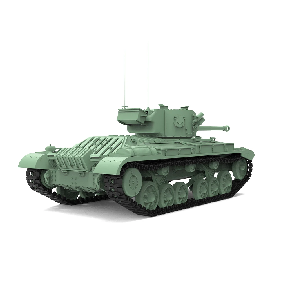 SSMODEL 1/144 밀리터리 모델 키트, 영국 발렌타인. XI 보병 탱크, Mk.III, SS144557