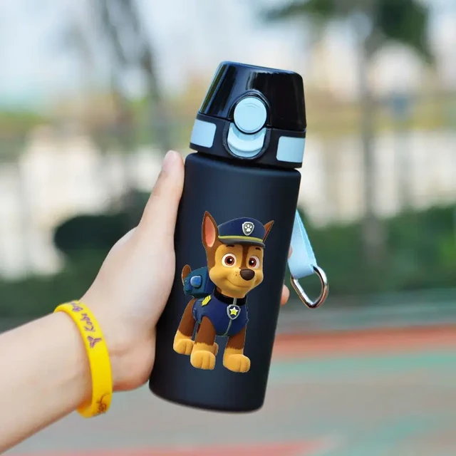 Paw Patrol Friends Carrying Strap One Touch Water Bottles with Reusable  Built in Straw - Safe Approv…See more Paw Patrol Friends Carrying Strap One