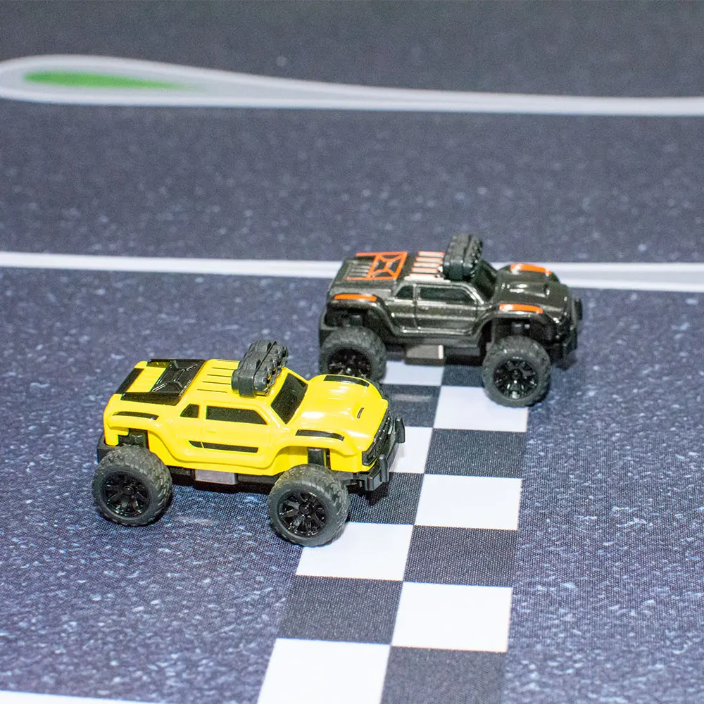 Turbo Racing 1:76 C81 C82 RC Truck Car Mini Full Proportional Monster Truck With Cool Lights Mountain Car Toy 4