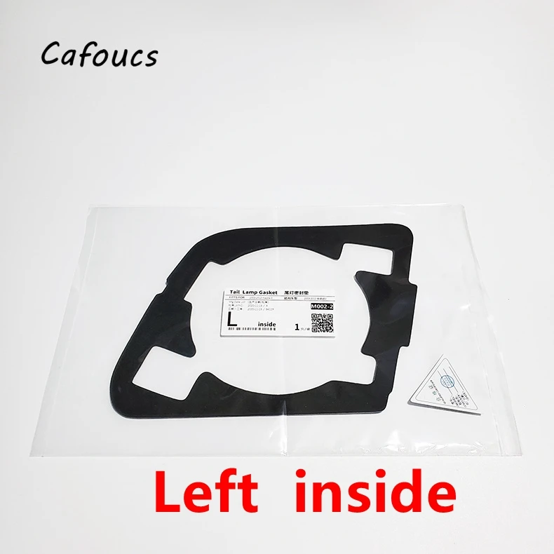 Cafoucs Outer Rear Bumper Headlight Tail Light  Lamp Sealing Seals For MAZDA 3 Sedan BK 2004 2005 2006 2007 2008