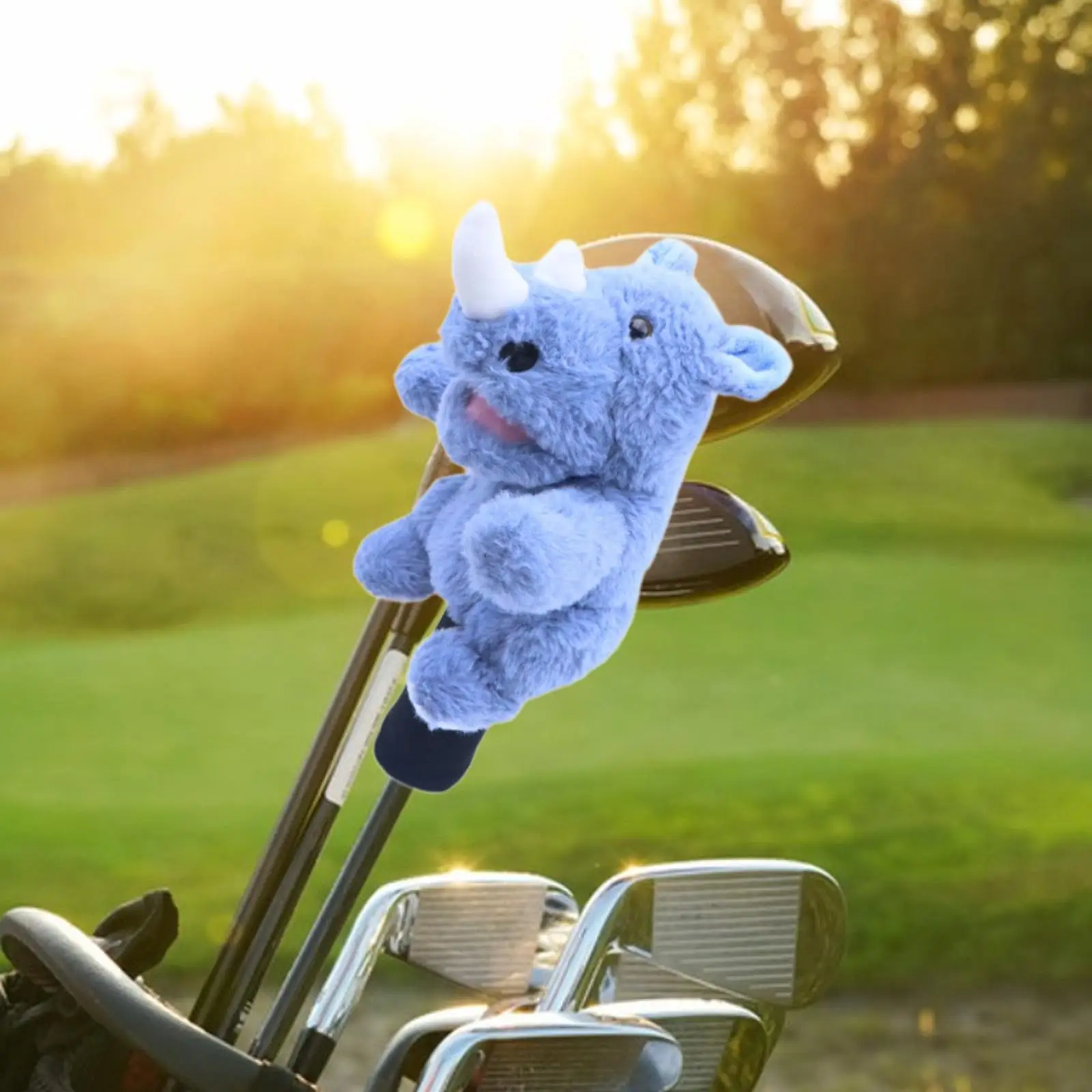 Soft Plush Golf Wood Driver Headcover Golf Club Head Cover Replacement Club Giveaway Golf Accessory for Training Golf Courses