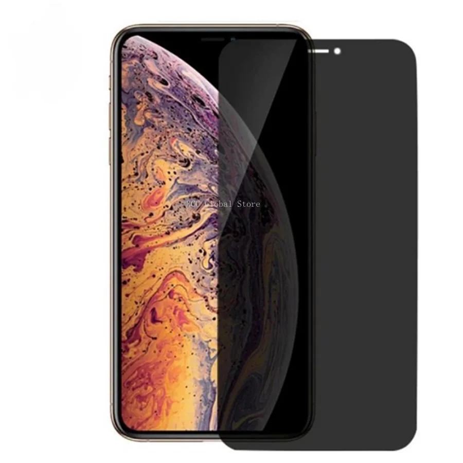 

Антишпионское защитное закаленное стекло 9H для Iphone 11 12 13 14 15 Pro Max, Защита экрана для X XR XS Max 7 8Plus