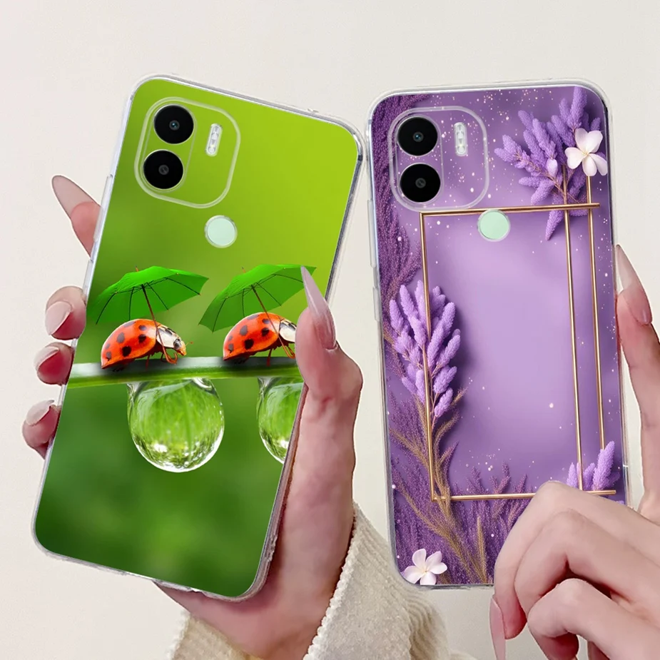 Cute Cat Painted Soft Slim Phone Case Cover - Bumper Protection