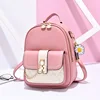 Bag Women 2022 New Fashion Rhombic Contrast Backpack Korean Version Large Capacity Buckle One shoulder Two shoulder Travel Backp 4