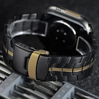 Bracelet en acier inoxydable pour Apple Watch série 11 10 9 8 SE 3 46mm 45mm 42mm 44mm, Bracelet en métal pour iWatch Ultra 3/2/1 49mm 5