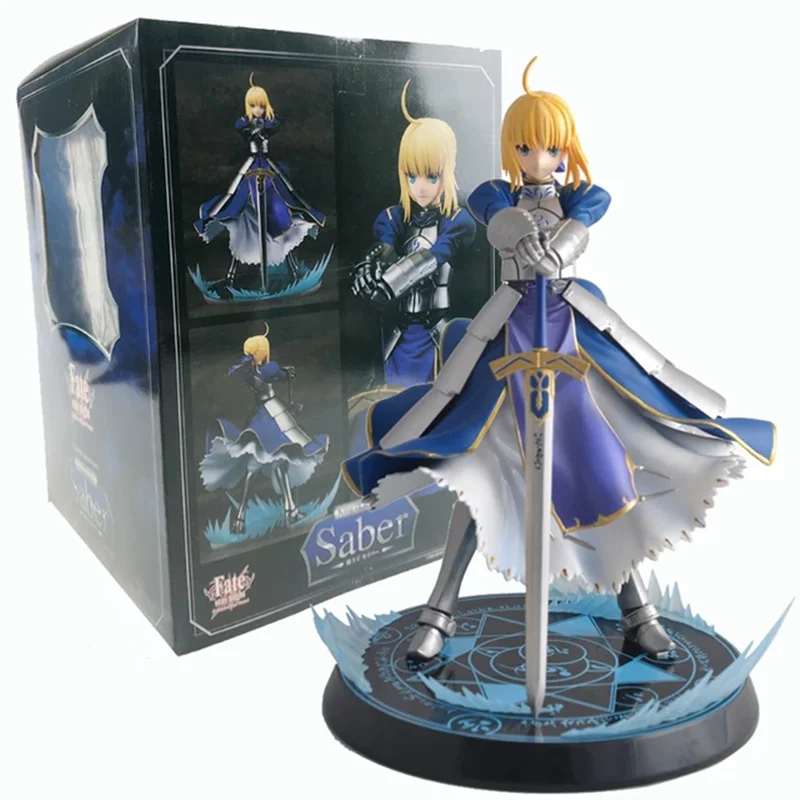 

Fate stay night Unlimited Blade Works King of Knights Saber 1/7 Scale PVC Action Figure Figurines Collectible Toy Xmas gift